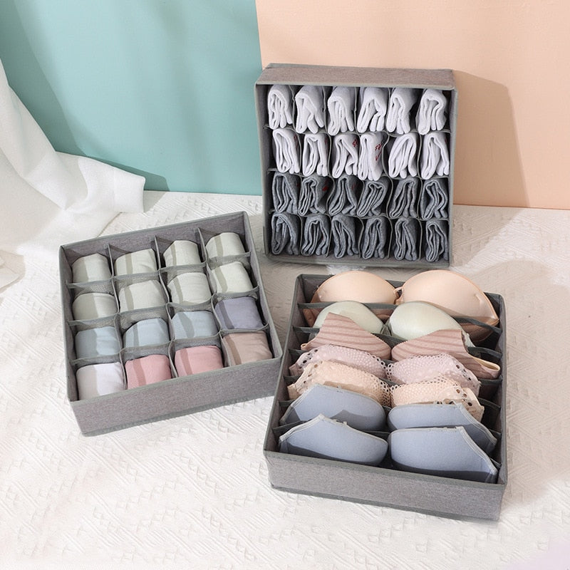 Organizer Divider Boxes for Socks Bra Ties