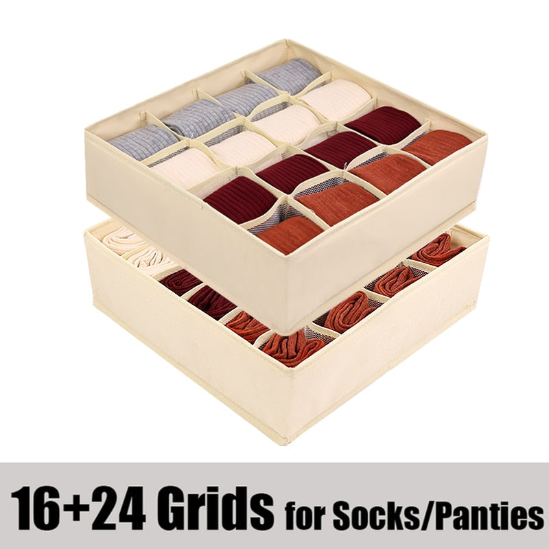 1 Set Socks Underwear Organizers