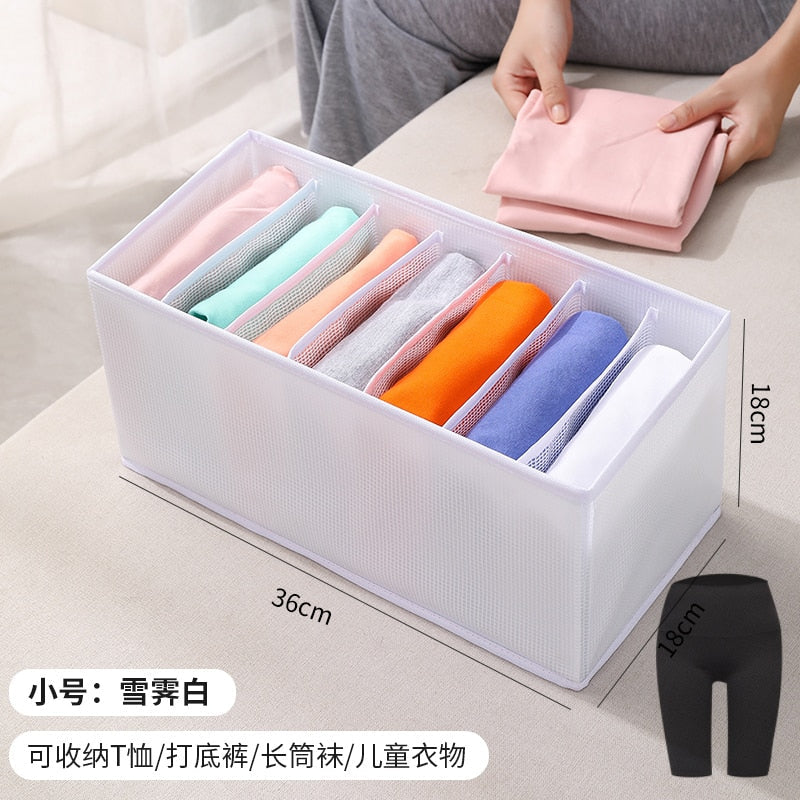 Clothes Jeans Storage Box Organizer