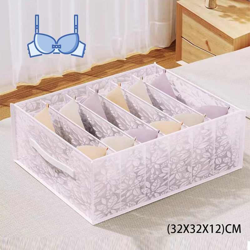 Mesh Separation Box Underwear Pants Organizer