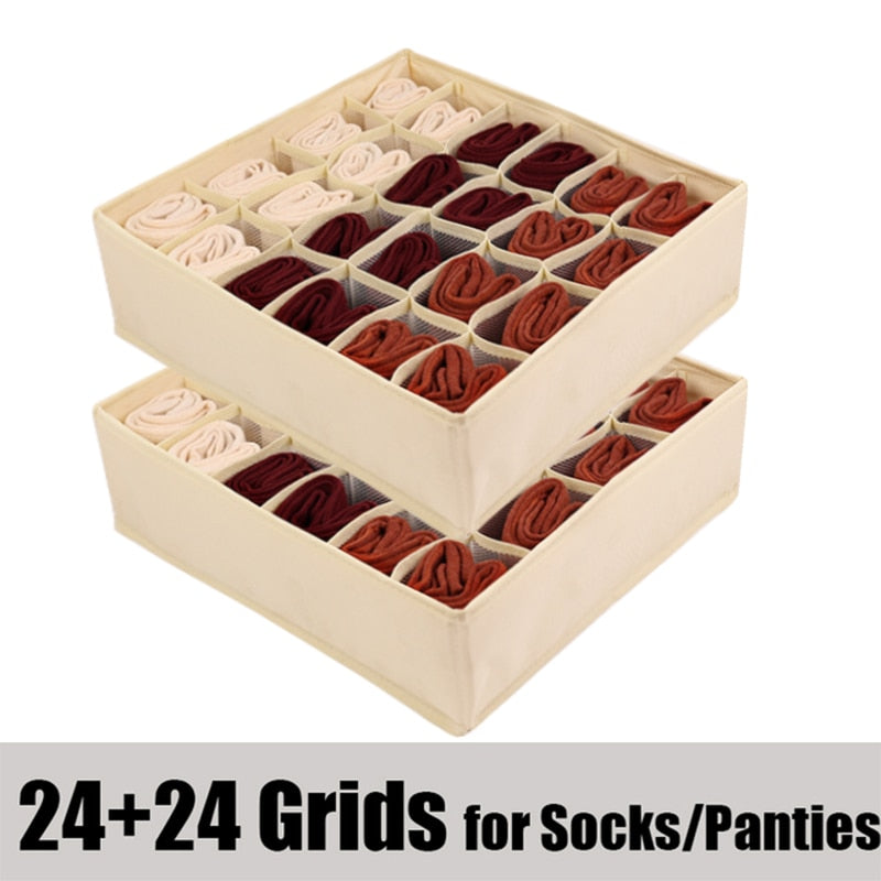 1 Set Socks Underwear Organizers