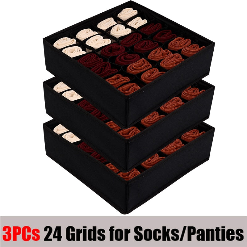 1 Set Socks Underwear Organizers