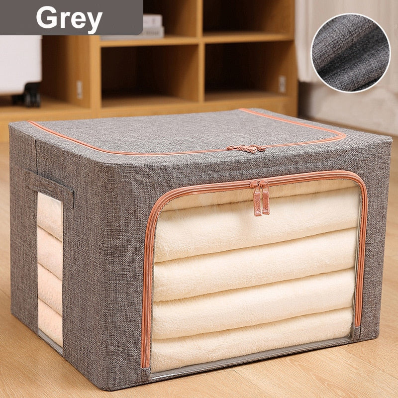 Clothes Blanket Quilt Organizer Box