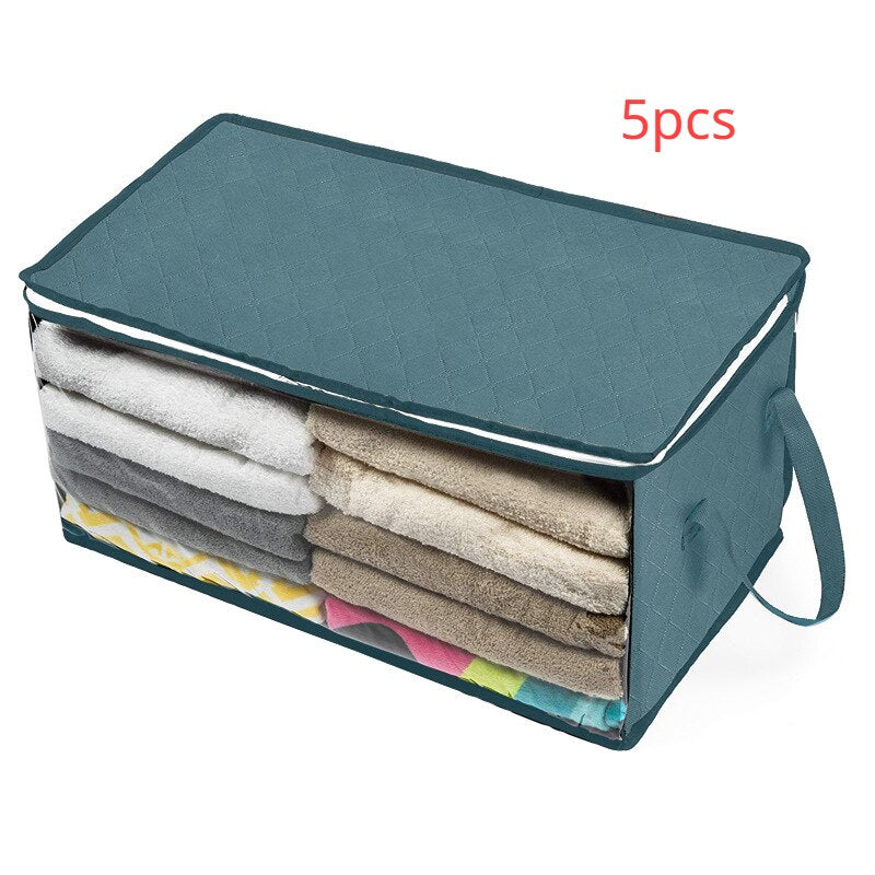 5pcs Non-woven Quilt Storage Bag