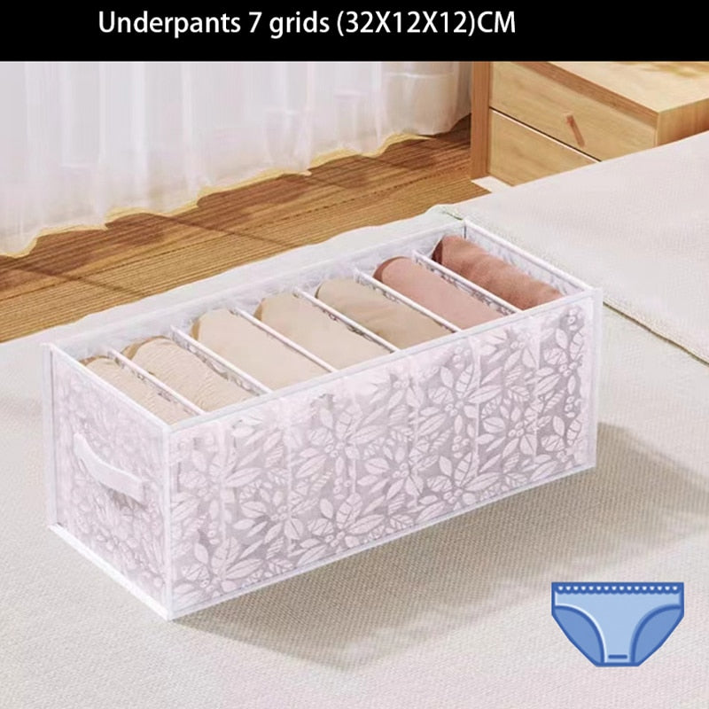 Jeans Compartment Storage Box Organizer