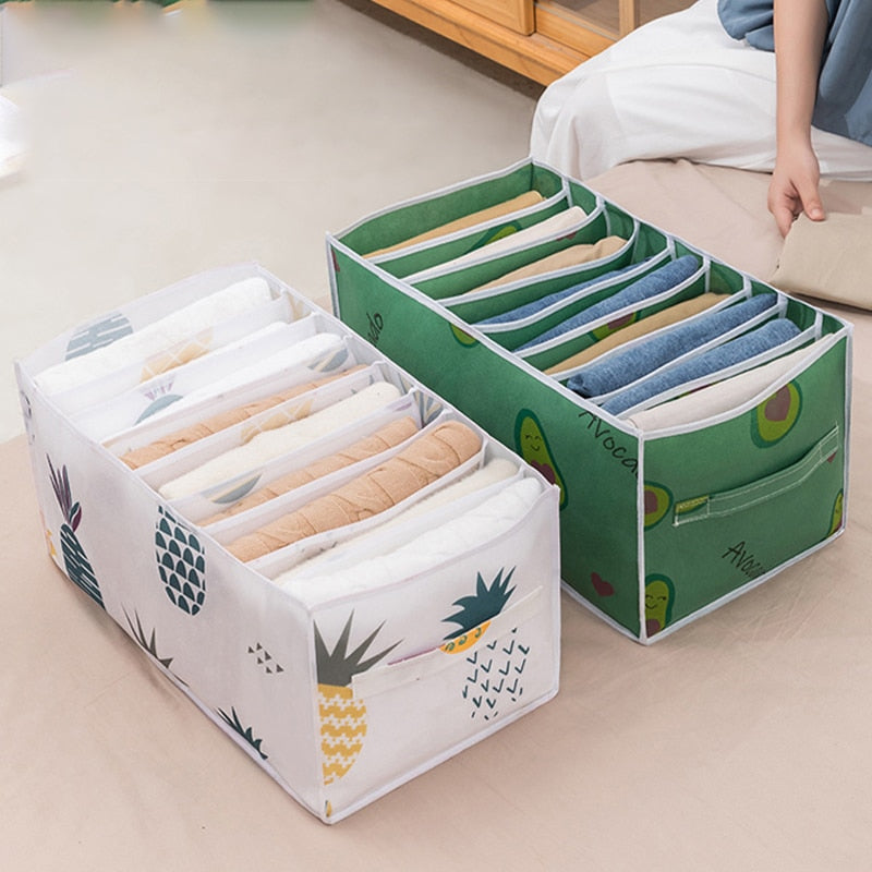 Clothes Sweater Storage Grid Boxes