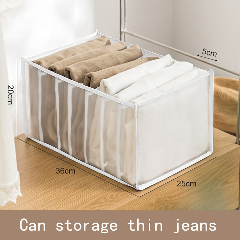 Mesh Separation Box Underwear Pants Organizer