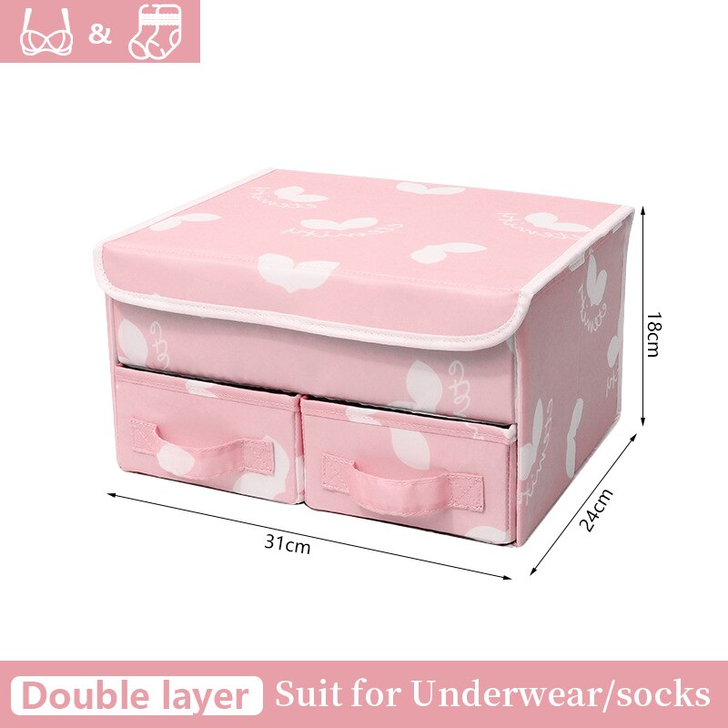 Bra Socks Underwear Organizer Box