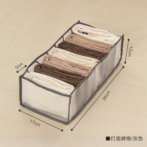 Mesh Separation Box Underwear Pants Organizer