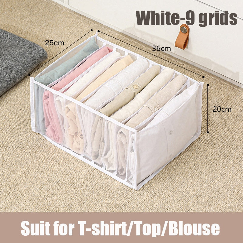 Foldable Drawer Closet Storage Organizer