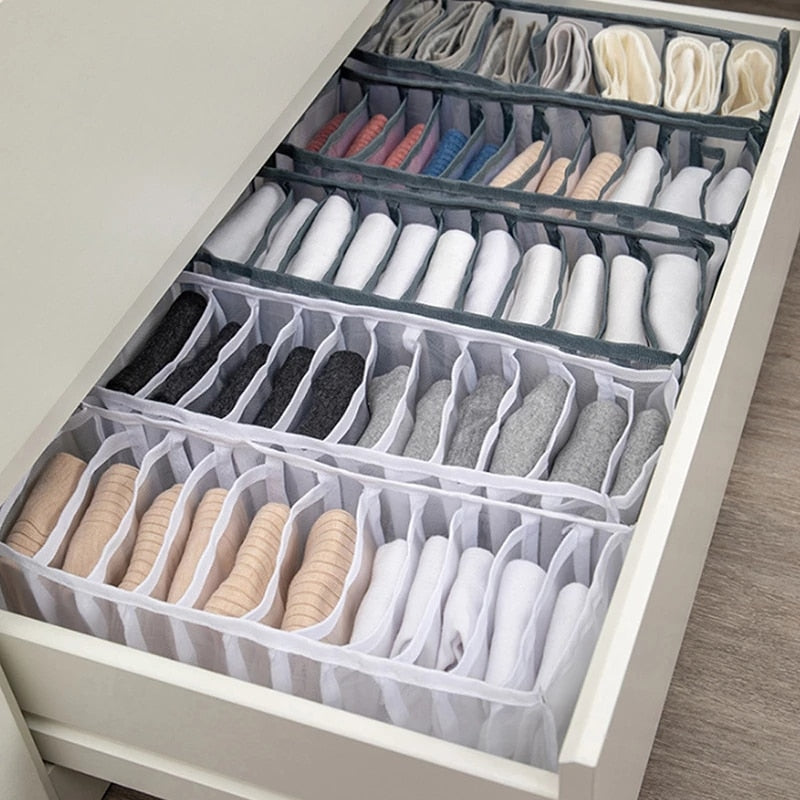 Jeans Compartment Storage Box Organizer