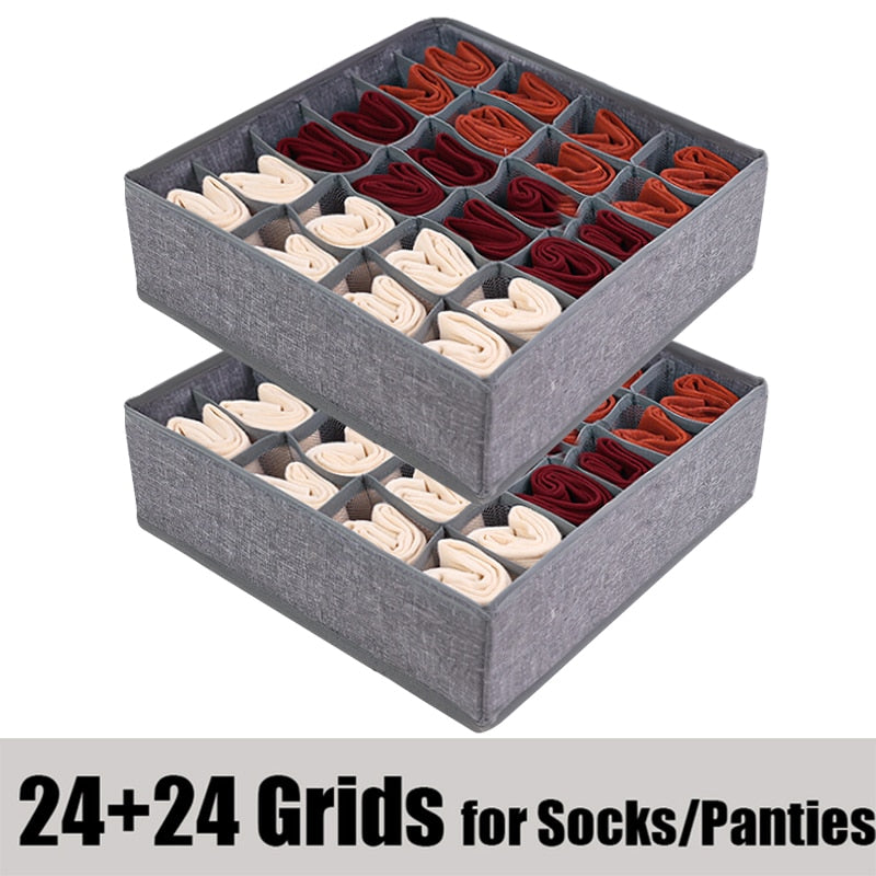 1 Set Socks Underwear Organizers